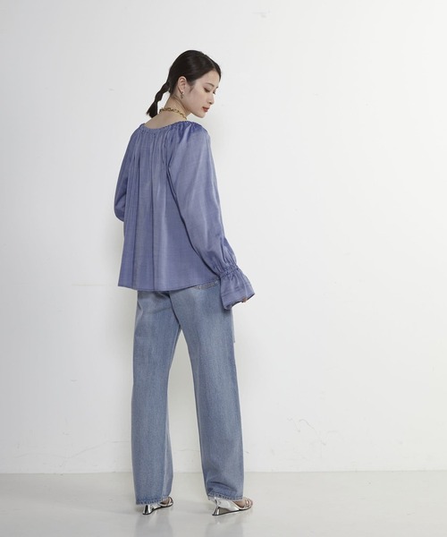 soffitto ジーンズ デニム デニムパンツ 前スリット加工デニム