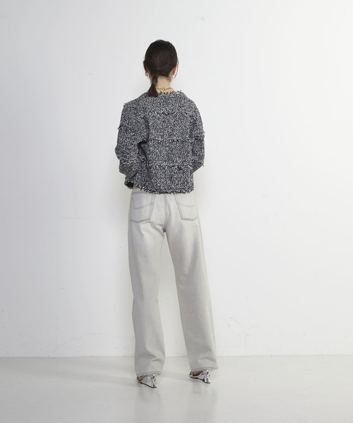 Soffitto｜前スリット加工デニムパンツ | Rakuten Fashion(楽天