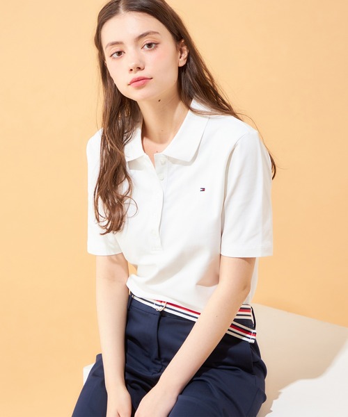 TOMMY HILFIGER ポロシャツ ポロ 「FUDGE掲載」「CLASSY掲載 