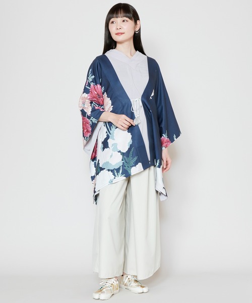 カーディガン 「カヤ」さえずりならい羽織 レディース カヤ カーディガン 「カヤ」阿芙蓉ならい羽織 レディース