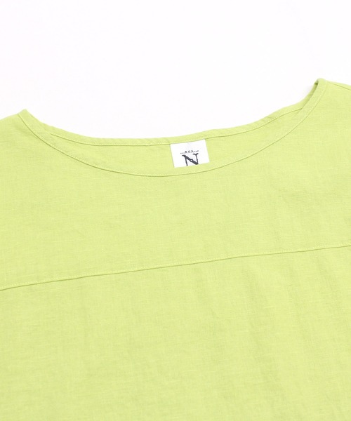 RNA-N tシャツ B2810 リネンレーヨン布帛Tシャツ レディース