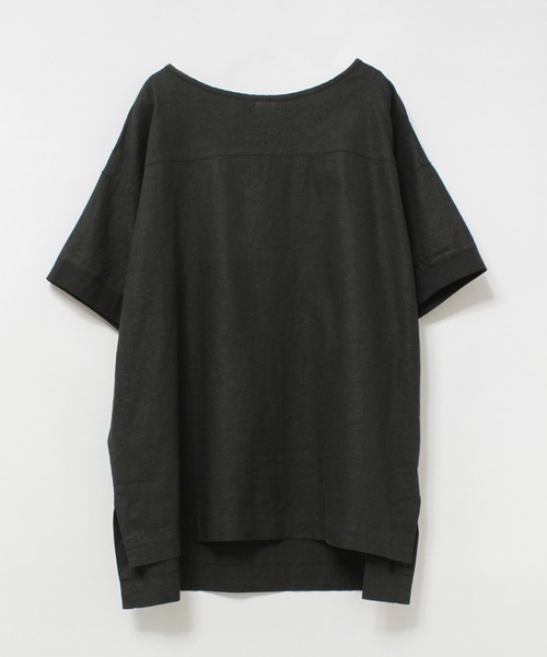 RNA-N tシャツ B2810 リネンレーヨン布帛Tシャツ レディース