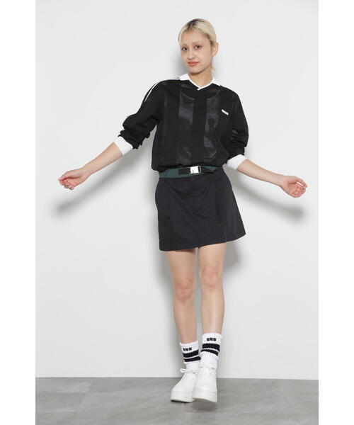 NBB WEEKEND スカート 「NBB WEEKEND」Nバックルベルト付き