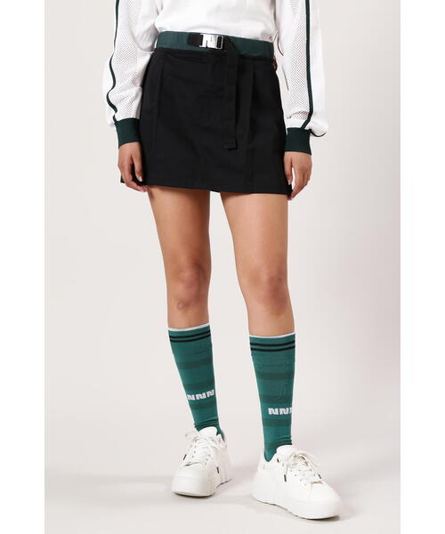 NBB WEEKEND スカート 「NBB WEEKEND」Nバックルベルト付き