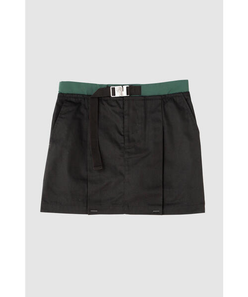 NBB WEEKEND スカート 「NBB WEEKEND」Nバックルベルト付き