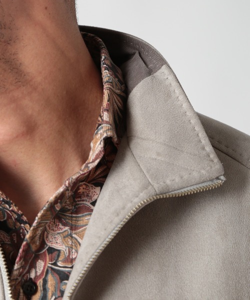 MEN'S BIGI（メンズビギ） 革ジャン ライダース フェイクスエード