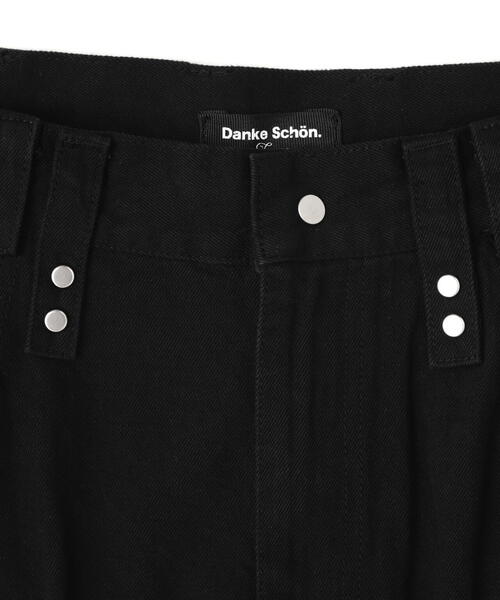 カーゴパンツ DankeSchon/ダンケシェーン/11onZ ZIP POCKET FLARE CARGO PANTS メンズ レディース_13