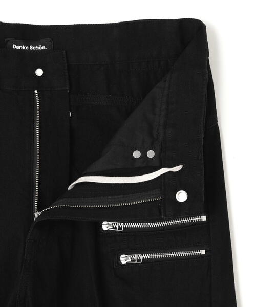 カーゴパンツ DankeSchon/ダンケシェーン/11onZ ZIP POCKET FLARE CARGO PANTS メンズ レディース_14