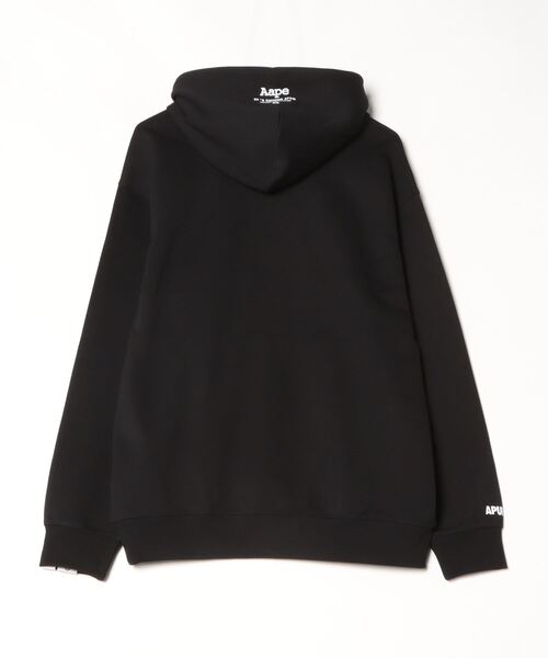 Aape ブラック パーカー サイズM 男女兼用 AAPE BY A BATHING APE（エーエイプバイアベイシングエイプ） パーカー