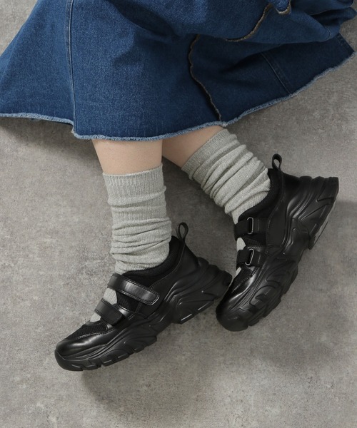 LAKOLE（ラコレ） 靴下 「5足セット」ロングラメルーズソックス