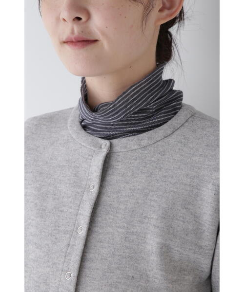 カーディガン ミルドジャージーコーディガン レディース human woman カーディガン ウォッシャブルミルドジャージー