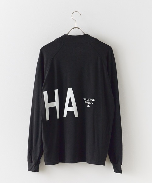 完売商品！SALVAGE PUBLIC Kolepa:サイズMビッグシルエット SALVAGE PUBLIC KOLEPA［サルベージパブリックコレパ］Honu Mockneck L