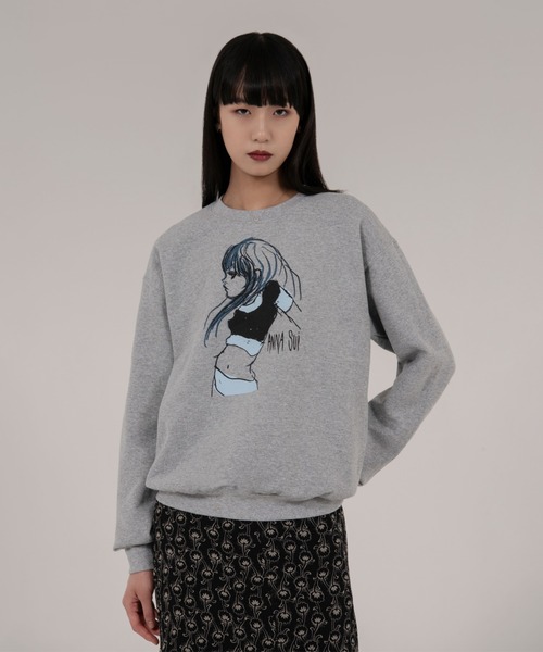 トレーナー スウェット CREW NECK SWEATSHIRTS artwork by MASAYUKI レディース