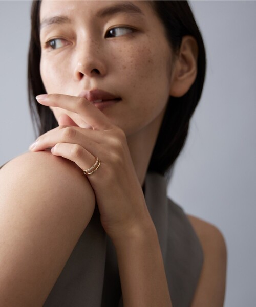 Jouete（ジュエッテ） 指輪 リング ピンキーリング ジルコニア