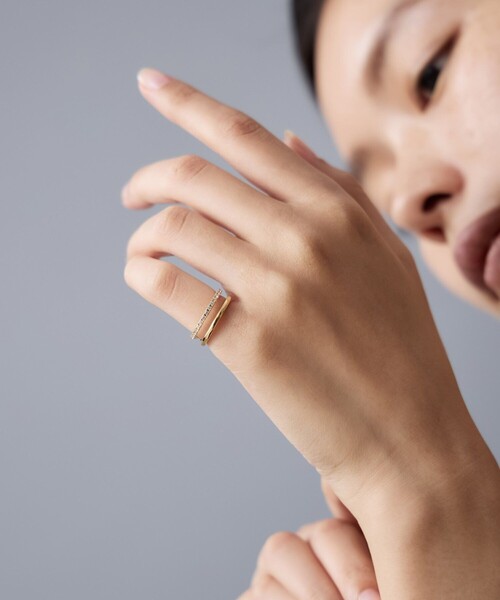 Jouete（ジュエッテ） 指輪 リング ピンキーリング ジルコニア