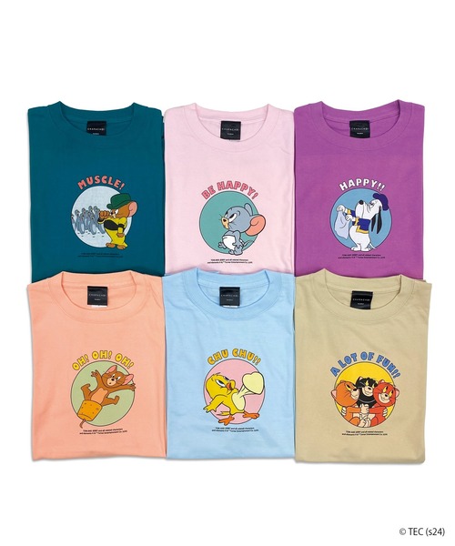 売れ筋商品|||パトリツィア ペペ Tシャツ レディース トップス Print T-shirt - fuxia tシャツ 「公式」トムとジェリー ベストフレンズTシャツ