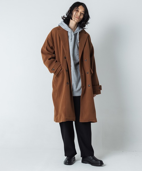 DETAILS（ディテールズ） チェスターコート MEDIUM キャメル メンズ