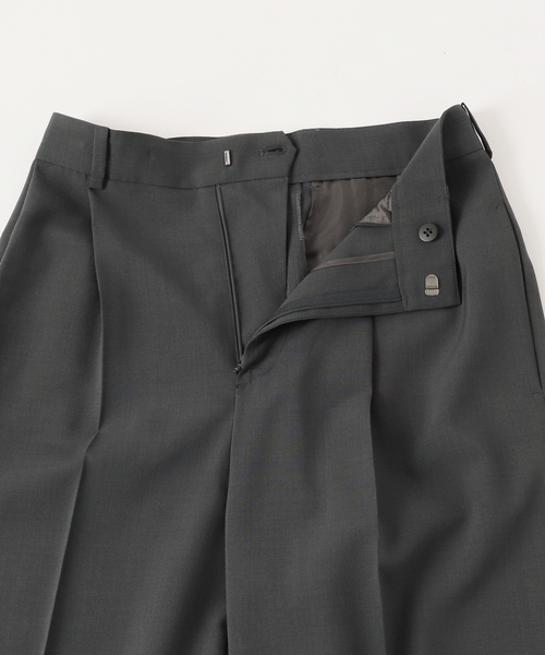 新品タグ付きSpick & Span ホワイト36ハイウェスト　ワイドパンツ ベルト付きハイウエストワイドパンツsdp0263 アイボリー – [公式