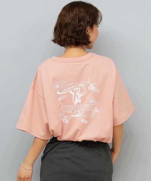 tシャツ Hurley/ハーレー カリフォルニア/サーフガール/ショートスリーブ ティー WCSS251054 レディース Hurley tシャツ Hurley/ハーレー カリフォルニア/サーフガール