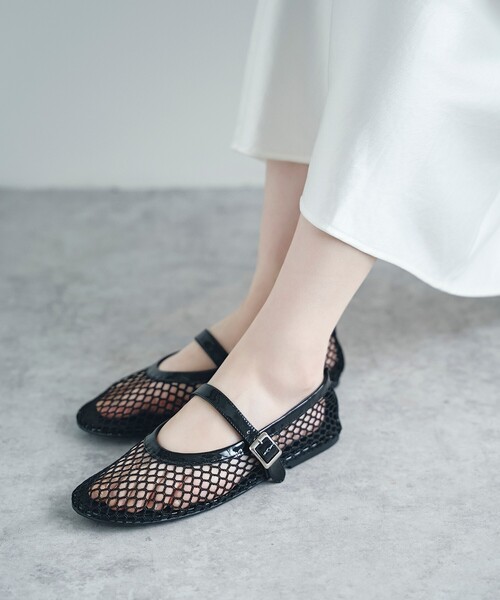 CODE A シューズ tony bianco｜MIA mesh flat レディース : ZOZOTOWN