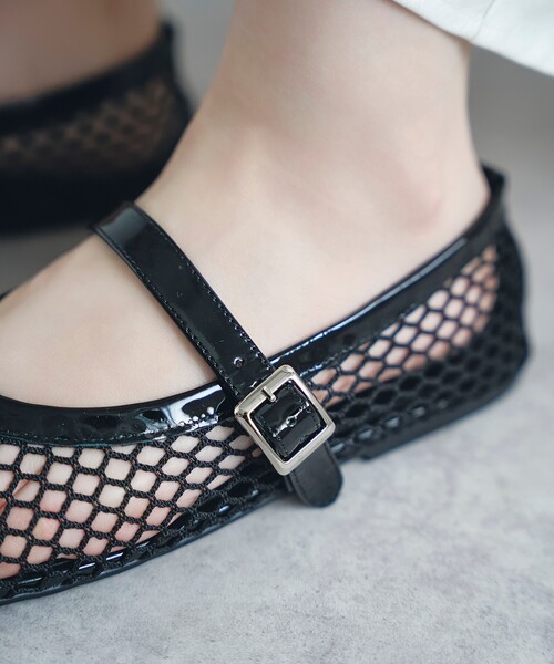 CODE A シューズ tony bianco｜MIA mesh flat レディース : ZOZOTOWN