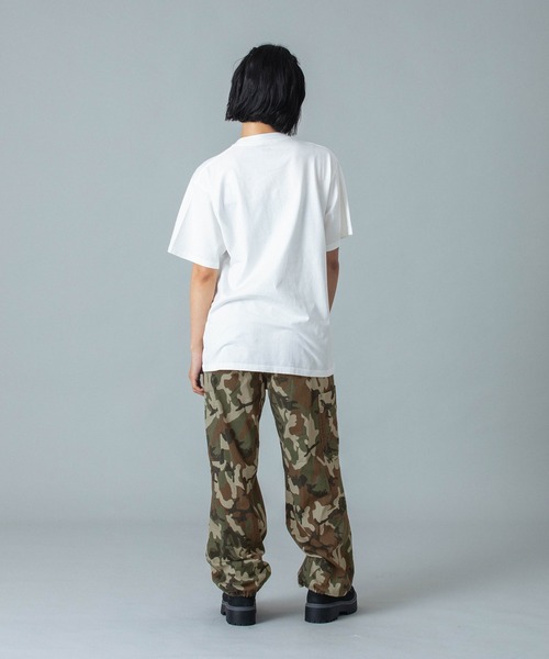 X-girl（エックスガール） パンツ WAIST RIB EASY PANTS レディース