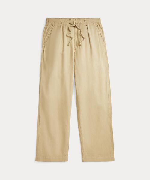 関税,送料無料 Polo Ralph Lauren リネンパンツ POLO RALPH LAUREN パンツ リラックス フィット リネンコットン