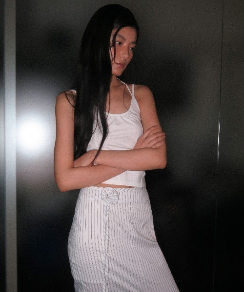 タンクトップ ノースリーブ Kijun/キジュン Double Strap Tank Top タンクトップ レディース Kijun タンクトップ ノースリーブ Kijun/キジュン Double Strap