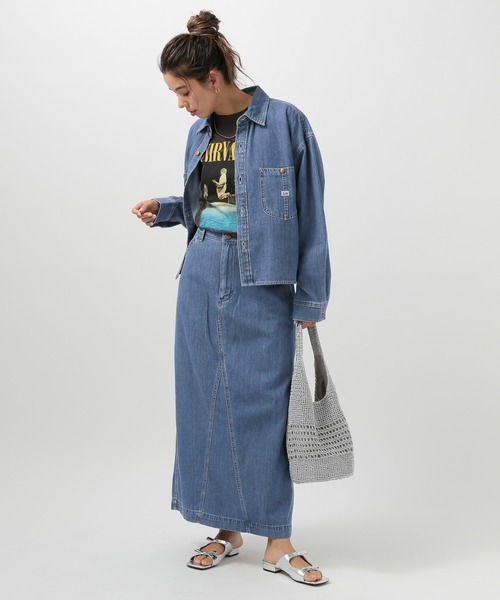 Lee（リー） ロング スカート 「」別注マキシスカート : ZOZOTOWN