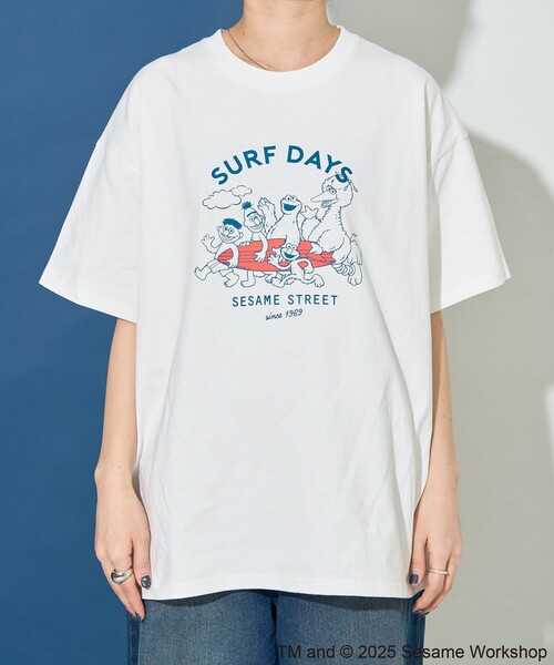 OWV Tシャツ XL セサミストリート コラボ セサミストリート コラボ オーバーサイズTシャツ – サンキューマート