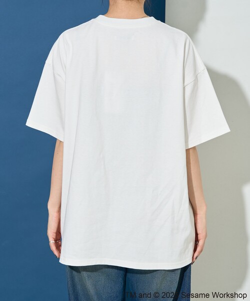 「FREAK'S STORE」 半袖Tシャツ LARGE ホワイト レディース FREAK'S STORE 「FREAK'S STORE」 「champion」半袖Tシャツ X
