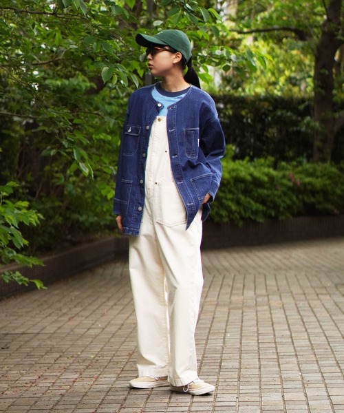 LINKABLE デニムオーバージャケット BROOKLYN OVERALL（ブルックリンオーバーオール） デニムジャケット g
