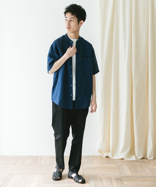 ULショートスリーブシャツ　シルバークラウド　Lサイズ　新品未使用 URBAN RESEARCH DOORS｜『XLサイズ/WEB限定』シルケットリネン