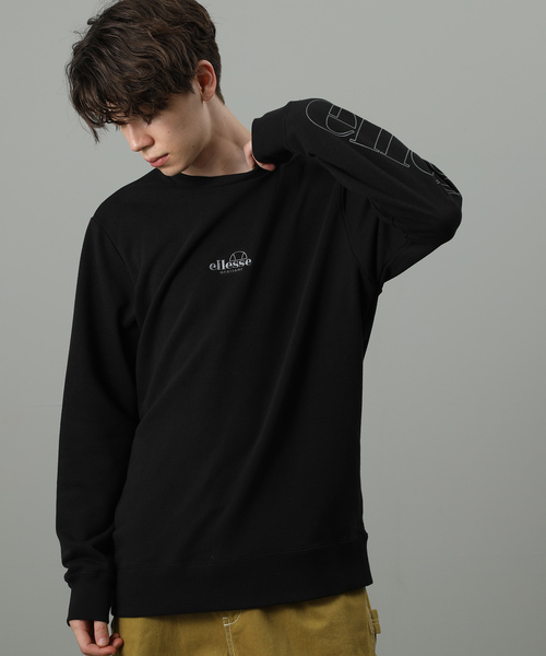 ellesse 「ellesse」 スウェットカットソー M ライトグレー