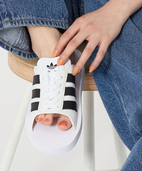 サンダル 「adidas Originals」ガゼルビーチスライド サンダル レディース | adidas Originals | 01