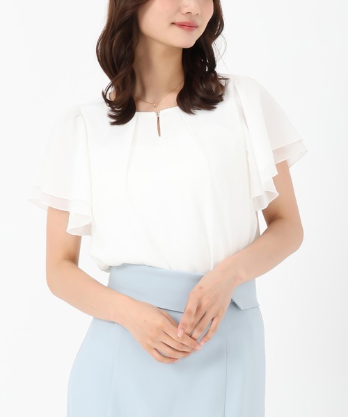 MISCH MASCH ブラウス シャツ 2025春夏新作 金ホックダブル
