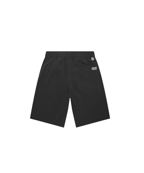 AAPE 黒 ショートパンツ AAPE BY *A BATHING APE® ショートパンツ | ブラック | FARFETCH JP