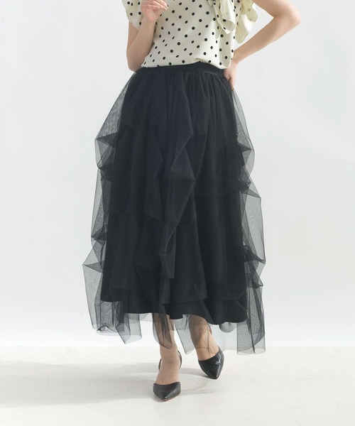 PASKAL チュールスカート PICCIN PERLA スカート 変形チュールスカート : ZOZOTOWN Yahoo!店