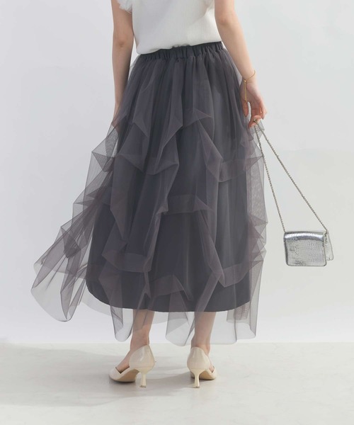 PICCIN PERLA スカート 変形チュールスカート : ZOZOTOWN Yahoo!店 