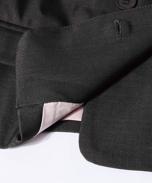 [LA POMME petit] tailored jacket SMALL серый женский 