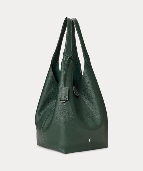 【POLO RALPH LAUREN】Polo Play レザーラージトート Polo Play Leather Tote