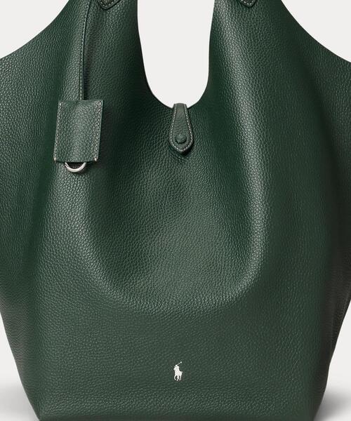 POLO RALPH LAUREN トートバッグ Polo Play レザー ラージ