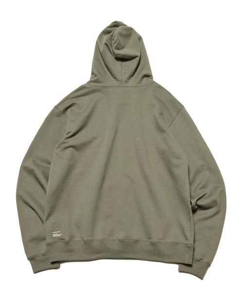SOPH. ＊ブラウンフード付きパーカー SOPHNET.（ソフネット） パーカー LOGO PATCH HOODIE メンズ
