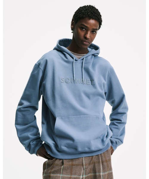 SOPHNET.（ソフネット） パーカー LOGO PATCH HOODIE メンズ