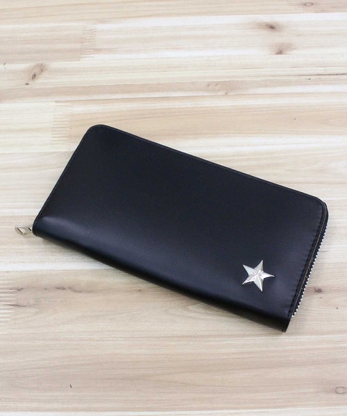 長財布 財布 ONE STAR ZIP WALLET メンズ レディースの画像