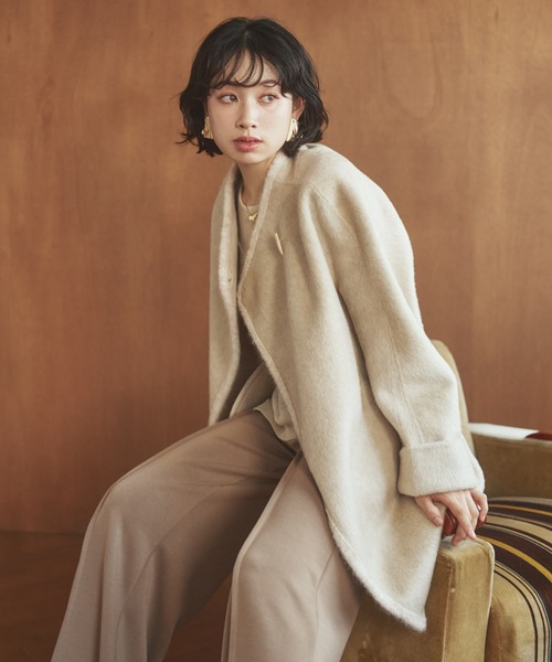 【CHRISTAMODEN】ヴィンテージコート 美品 FREAK'S STORE｜ヴィンテージライクステンカラーコート 25SS | Rakuten