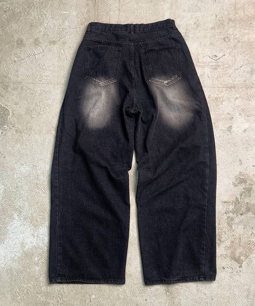 CALIFORNIA OUTFITTERS ジーンズ 7A9 ワイドデニムパンツ ウォッシュ