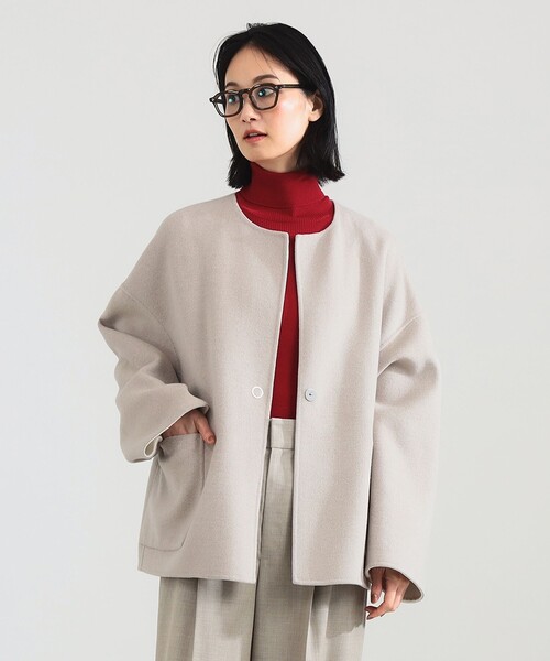 Demi-Luxe BEAMS（デミルクス ビームス） ノーカラーコート コート