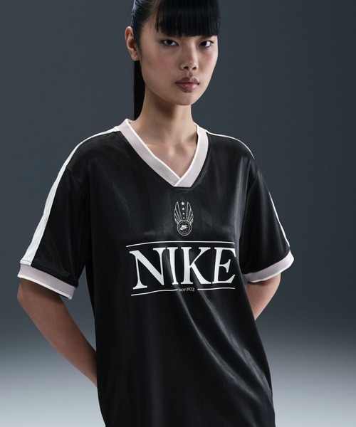 NIKE（ナイキ） nike tシャツ 半袖 NSW V NECK JERSEY レディース