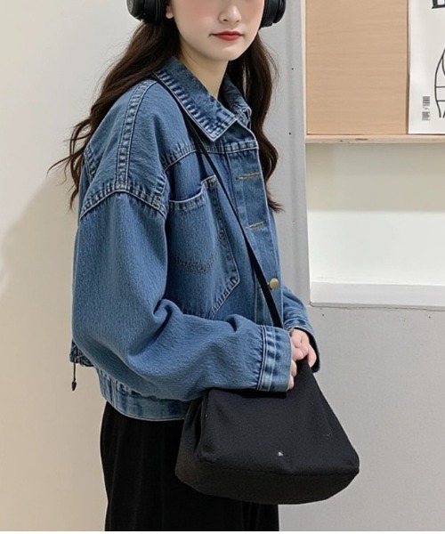 cammie デニムジャケット gジャン バックオープンビッグポケットデニム cammie デニムジャケット gジャン バックオープンビッグポケットデニム
